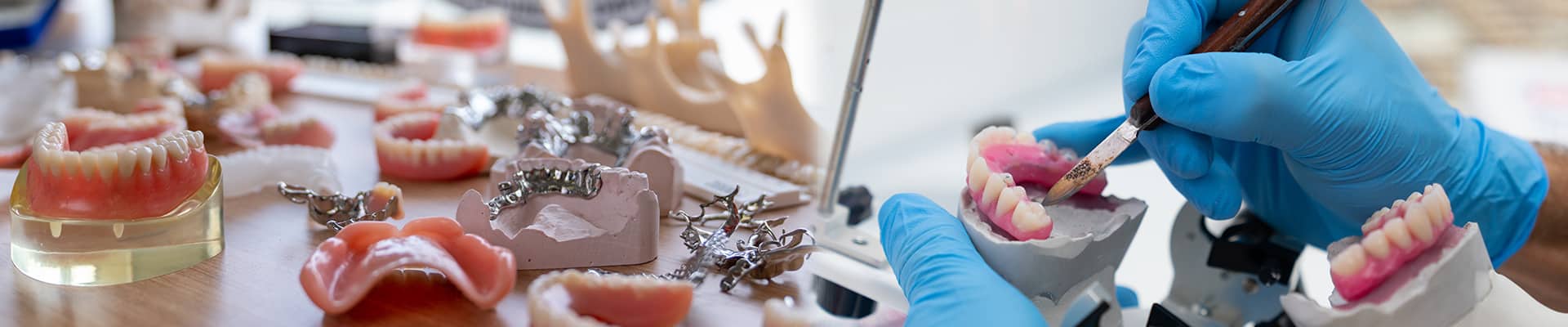 new dentures construction and designing